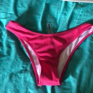 Never worn pink SHEIN bikini bottoms